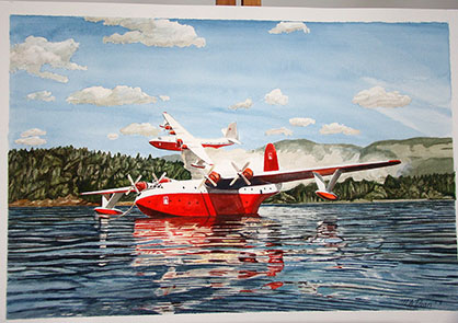 Martin Mars water bombers