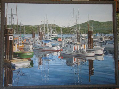 Fishboats Cowichan Bay