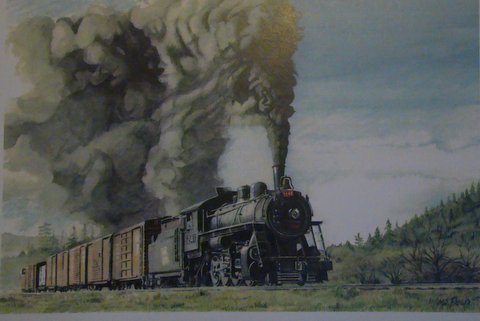 Engine at Deerholme