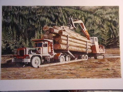 Loading at Harris Creek