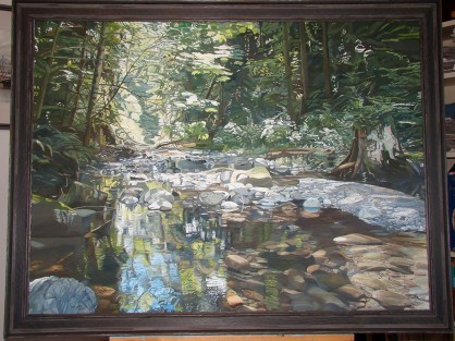 Holland Creek in summer