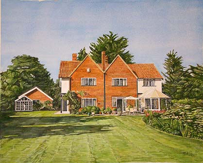 House in Norfolk, UK