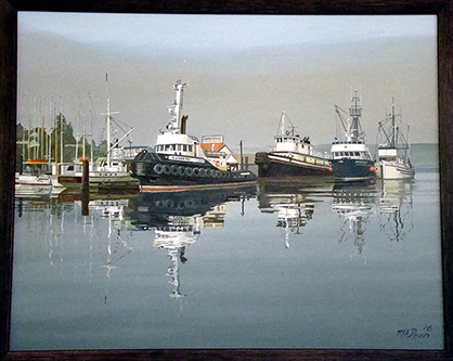 Nanaimo shipyard dock